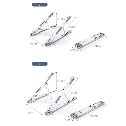 Laptop stand portable aluminum alloy