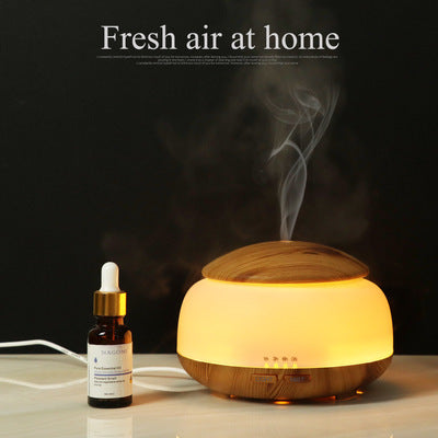Imprinted wood grain air humidifier