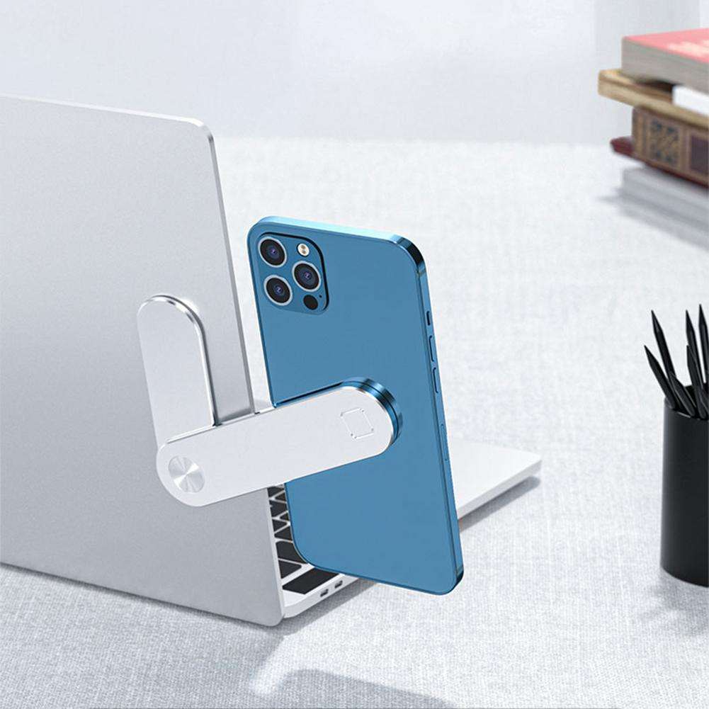 Foldable Aluminum Expansion Bracket Tablet Clip For Dual Screen