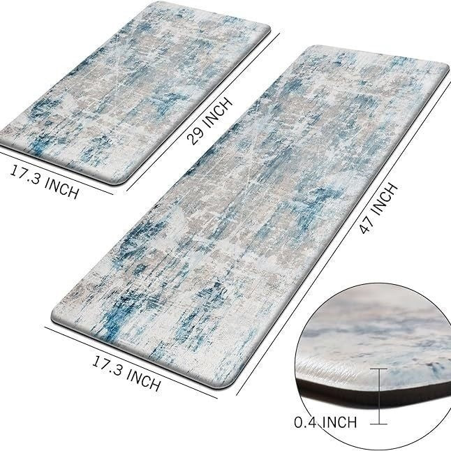 Anti-Fatigue Kitchen Mat Suit Non-slip Thickened Diatom Ooze Carpet